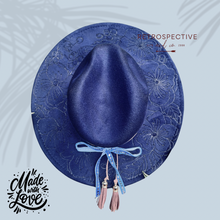 Load image into Gallery viewer, Poppy Fedora [navy]
