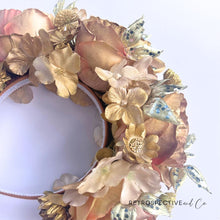 Load image into Gallery viewer, Gold Cora Goddess Crown (large)