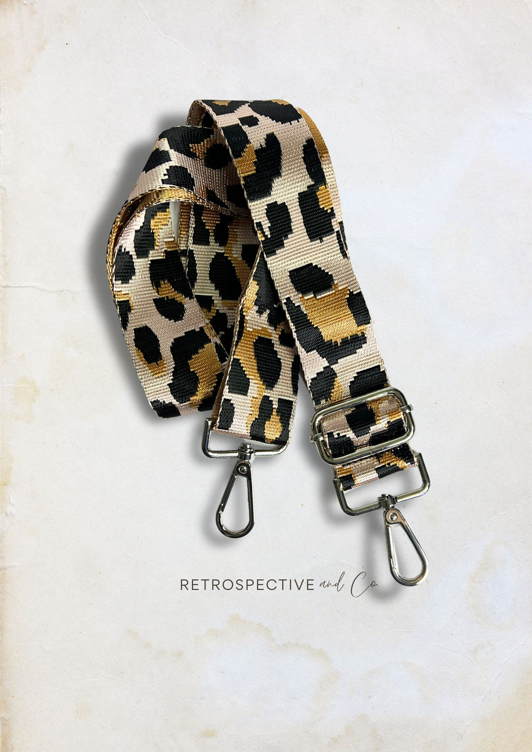 Leopard Bag strap [natural]