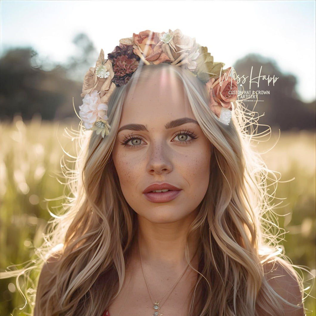 Calla Vintage Flower crown [small]
