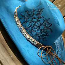 Load image into Gallery viewer, Suedette Stetson [Teal]
