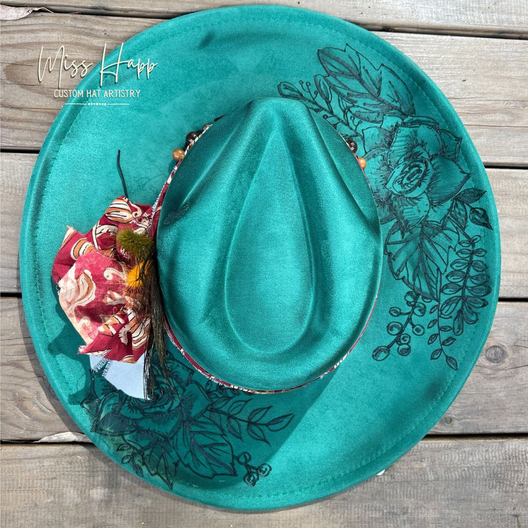 Suedette Stetson [Emerald]