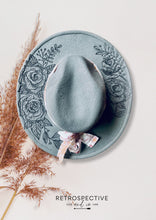Load image into Gallery viewer, Lilly Rose Western Fedora [Grey]
