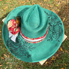 Load image into Gallery viewer, Suedette Stetson [Emerald]
