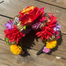 Load image into Gallery viewer, Day of the Dead Sugar Skull Crown [Large]
