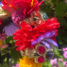 Load image into Gallery viewer, Day of the Dead Sugar Skull Crown [Large]
