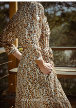 Load image into Gallery viewer, Elani Shirt Dress [leopard]
