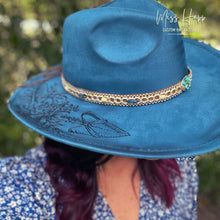 Load image into Gallery viewer, Suedette Stetson [Teal]
