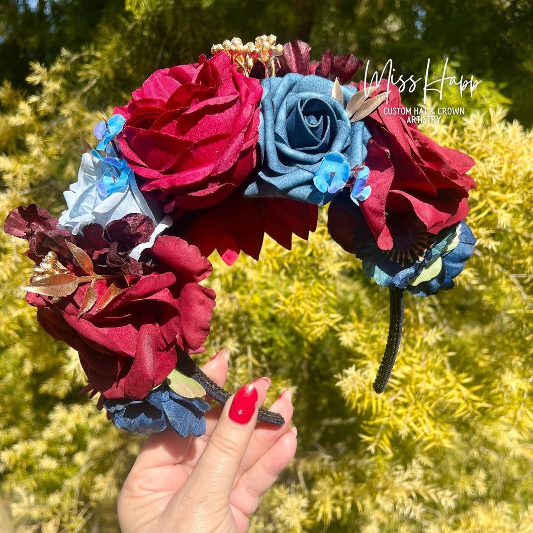 Luna Rose Flower Crown [Large]