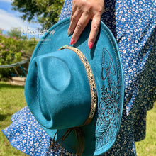 Load image into Gallery viewer, Suedette Stetson [Teal]
