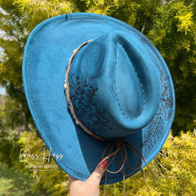 Load image into Gallery viewer, Suedette Stetson [Teal]

