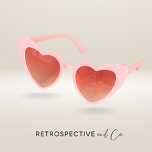 Load image into Gallery viewer, Heart Love Cat Eye Sunglasses [Pink]

