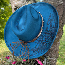 Load image into Gallery viewer, Suedette Stetson [Teal]
