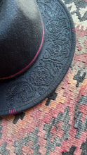 Load image into Gallery viewer, Day of the Dead Fedora [Black]
