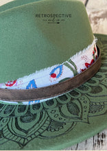 Load image into Gallery viewer, Full Mandala Custom Fedora [Green]
