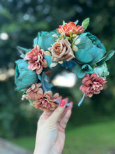 Load image into Gallery viewer, Into the Blue Flower Crown [Large]
