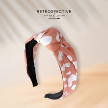 Load image into Gallery viewer, Spotted knot Alice band [Dusty Pink]
