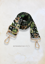 Load image into Gallery viewer, Jungle du CapBag strap [greens/floral]
