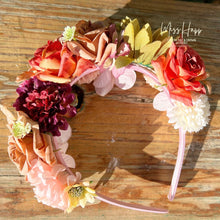 Load image into Gallery viewer, Calla Vintage Flower crown [small]
