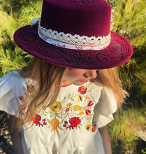 Load image into Gallery viewer, Taite Embroidered Folk Smock [White] Medium
