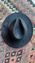 Load image into Gallery viewer, Day of the Dead Fedora [Black]
