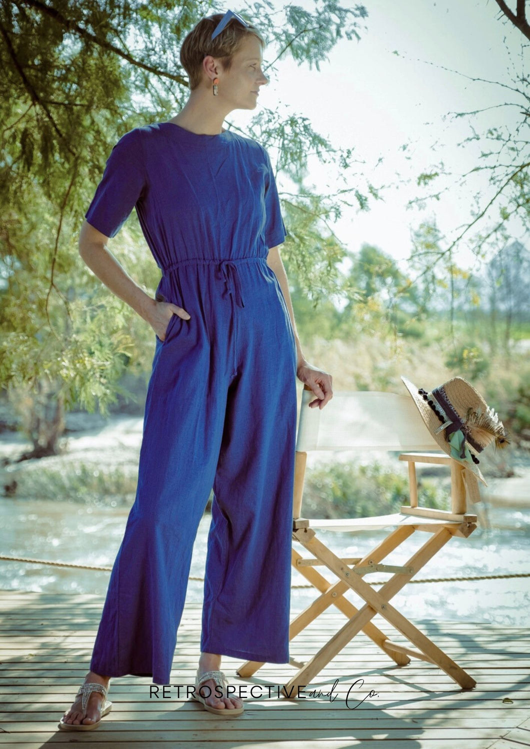 Ulandi jumpsuit [Navy]