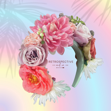 Load image into Gallery viewer, Pastel Lillian Flower Crown

