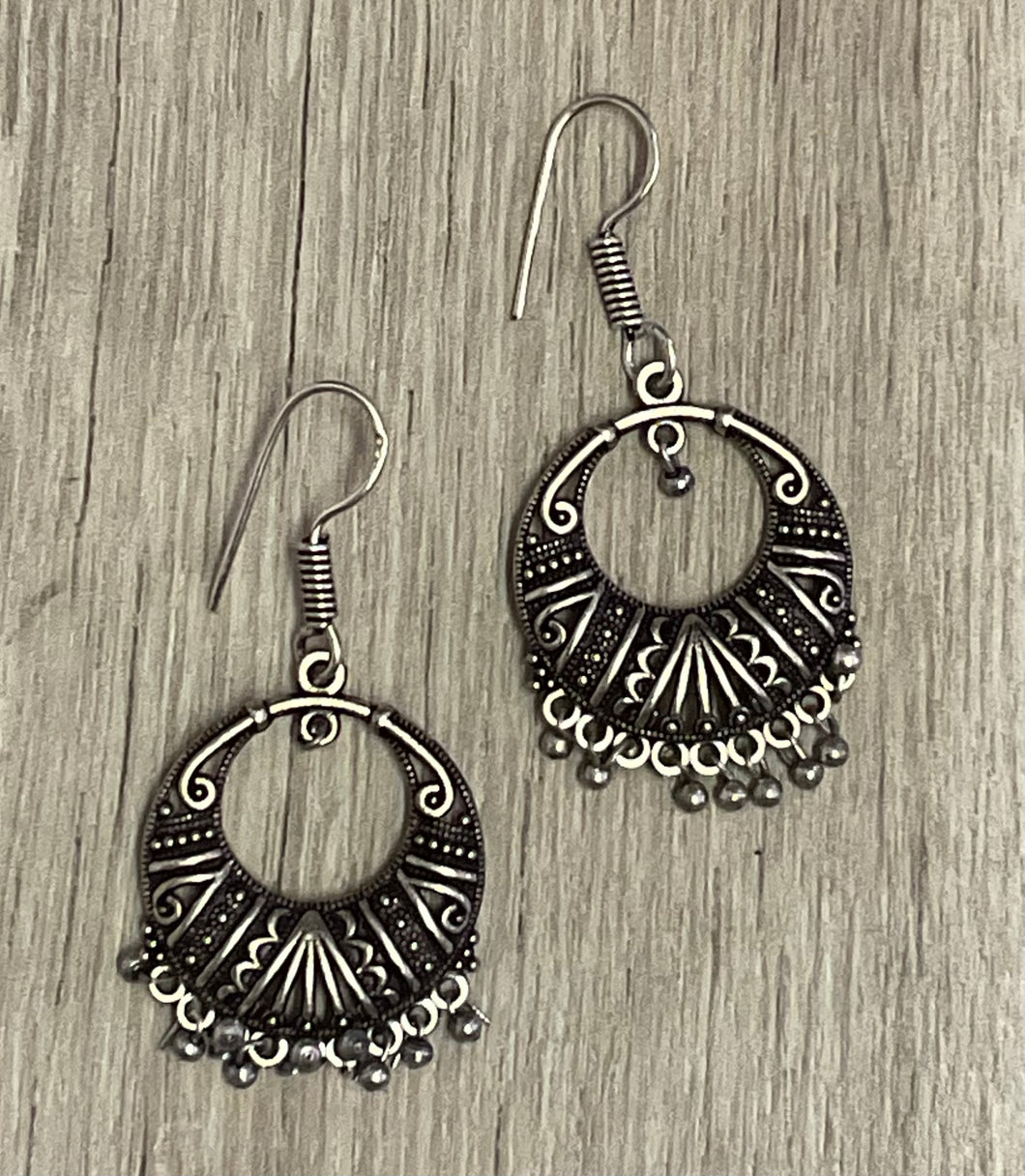 Indara drop earrings [silver]