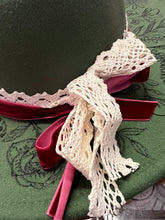 Load image into Gallery viewer, Botanical Spring Garden Custom Fedora [Green]
