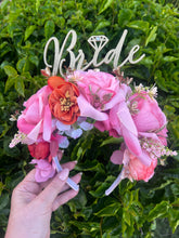 Load image into Gallery viewer, Bride to be flower crown [Large]
