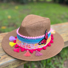 Load image into Gallery viewer, Papillo Panama Hat [Coffee]
