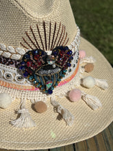 Load image into Gallery viewer, Sacred Heart Panama Hat [cream]
