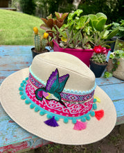 Load image into Gallery viewer, Coronet Hummingbird Panama Hat [cream]
