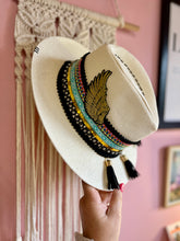 Load image into Gallery viewer, Theia Goddess Wing Panama Hat [Cream]
