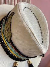 Load image into Gallery viewer, Theia Goddess Wing Panama Hat [Cream]
