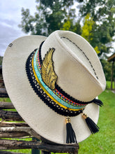 Load image into Gallery viewer, Theia Goddess Wing Panama Hat [Cream]
