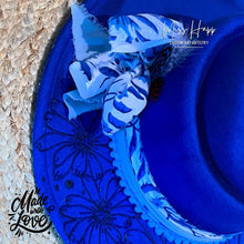Load image into Gallery viewer, Daisy Bolero Hat [Royal Blue]
