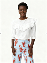 Load image into Gallery viewer, Maeve Embroidery Anglaise blouse [White] SMALL
