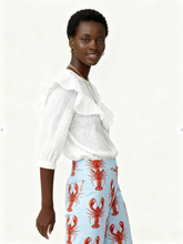 Load image into Gallery viewer, Maeve Embroidery Anglaise blouse [White] SMALL
