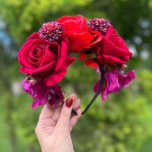 Load image into Gallery viewer, Jewel Rose Flower crown [Large]
