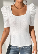 Load image into Gallery viewer, Eve Puff Sleeve Blouse [White] XLarge
