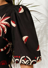 Load image into Gallery viewer, Palm Tree Maxi Dress [Black] XLarge
