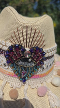Load and play video in Gallery viewer, Sacred Heart Panama Hat [cream]
