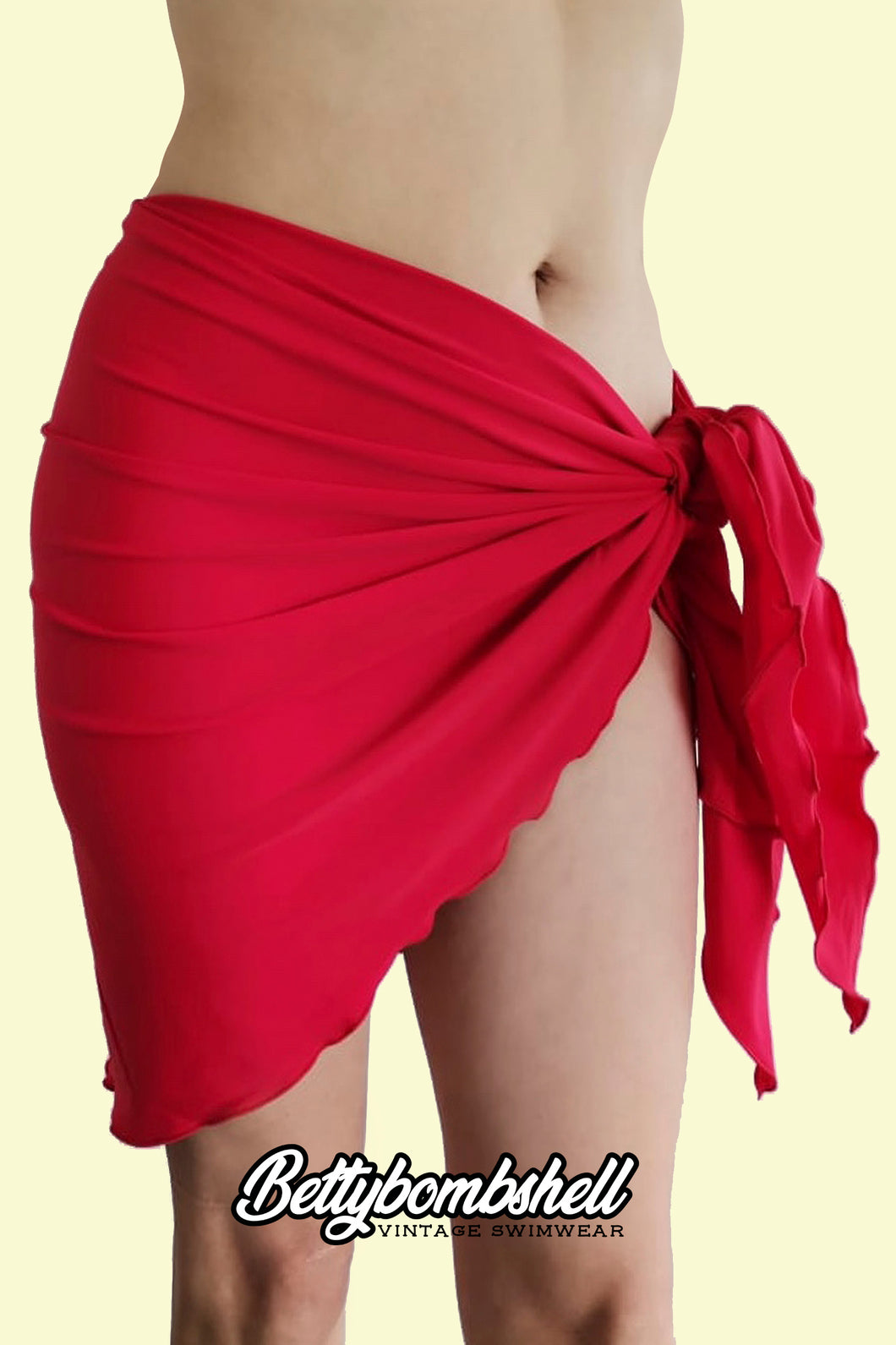 Swimsuit Wrap [Red]