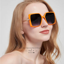 Load image into Gallery viewer, Avery Funk Square Sunglasses [Orange]
