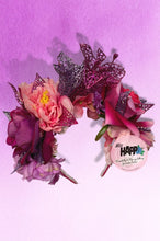 Load image into Gallery viewer, Sparkle Jewel Lilly and Rose Flower Crown
