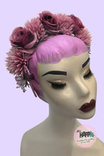 Load image into Gallery viewer, Lilacs Rose Flower Crown
