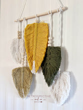 Load image into Gallery viewer, Taylor Multi Leaf Macrame Hanging [Multi]
