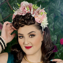 Load image into Gallery viewer, Pastel Lilly Flower Crown
